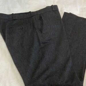 Ralph Lauren Black Wool Blend Trousers